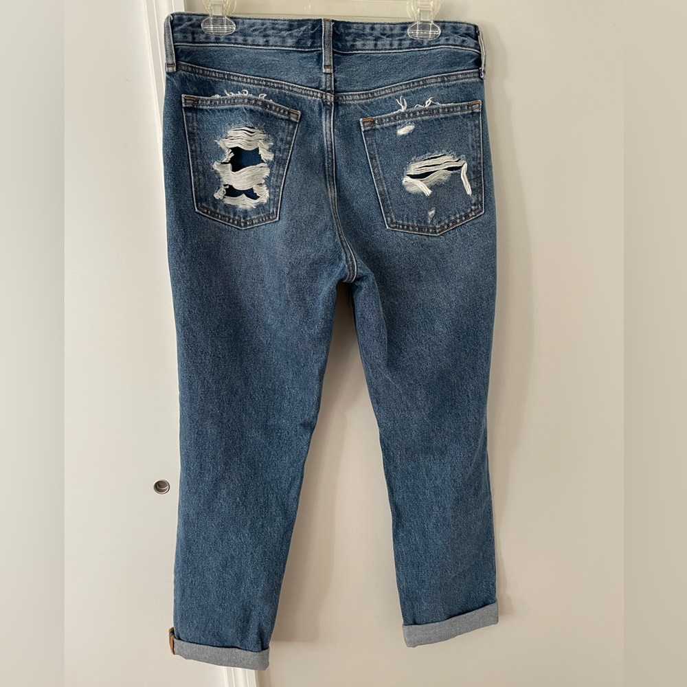 EUC Abercrombie & Fitch Ames Low Rise Slim Boyfriend Jeans - Picture 2 of 4